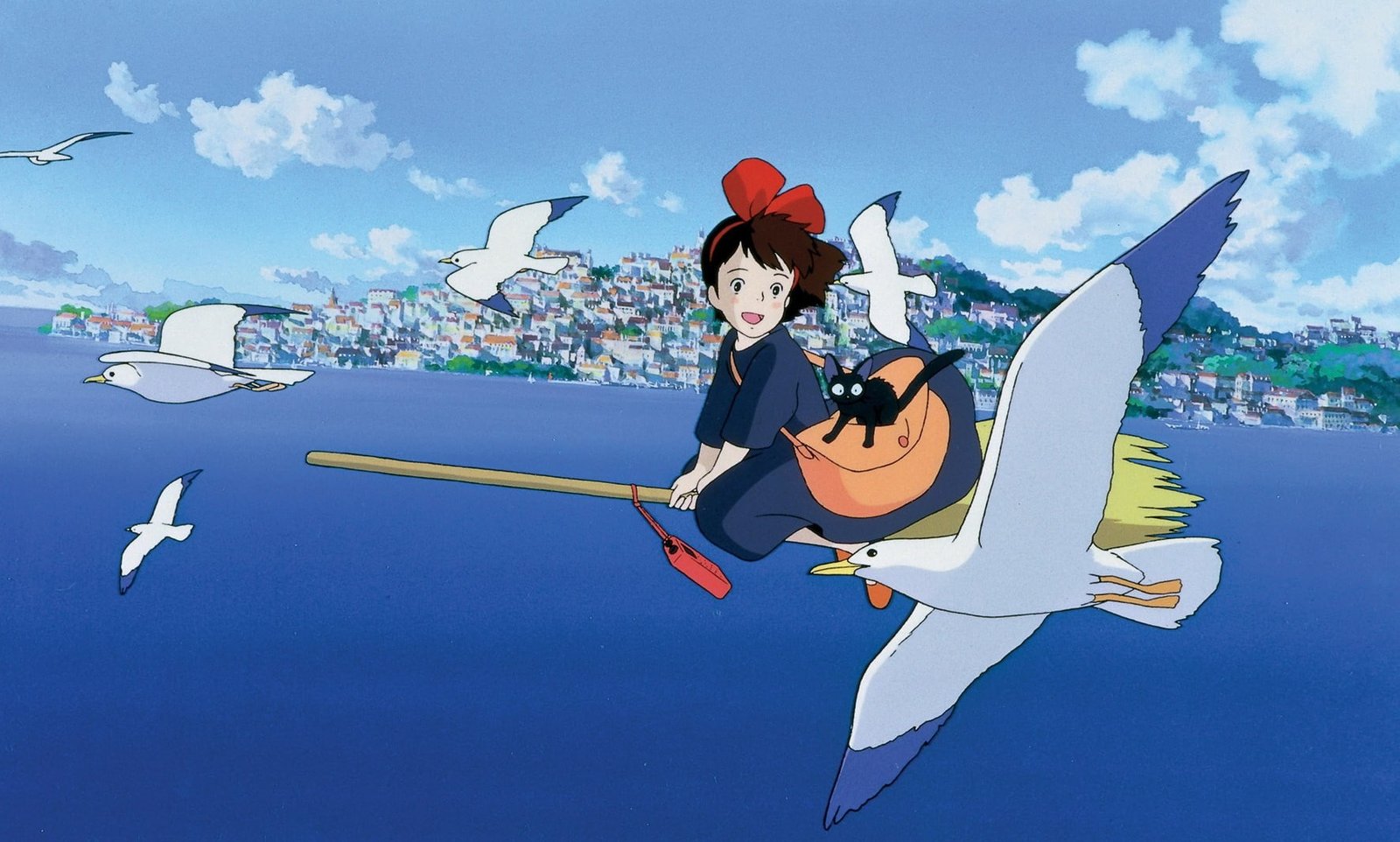 Kiki's Delivery Service Oki Kiki anime girls Studio Ghibli 2k