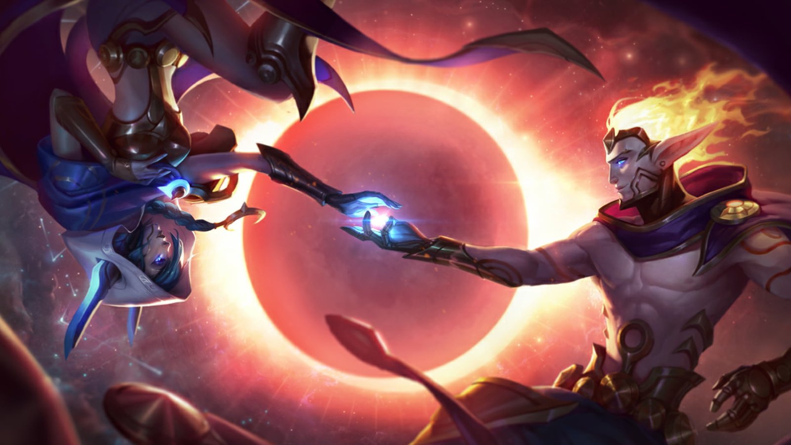 League of Legends Rakan and Xayah wallpaper 2k