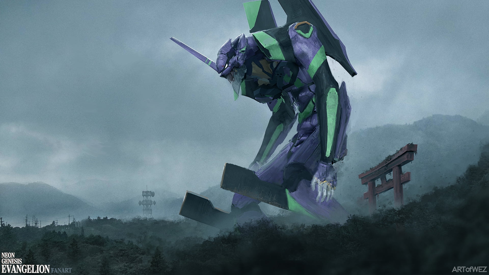 Neon Genesis Evangeleon wallpaper Evangelion EVA Unit 01 2k