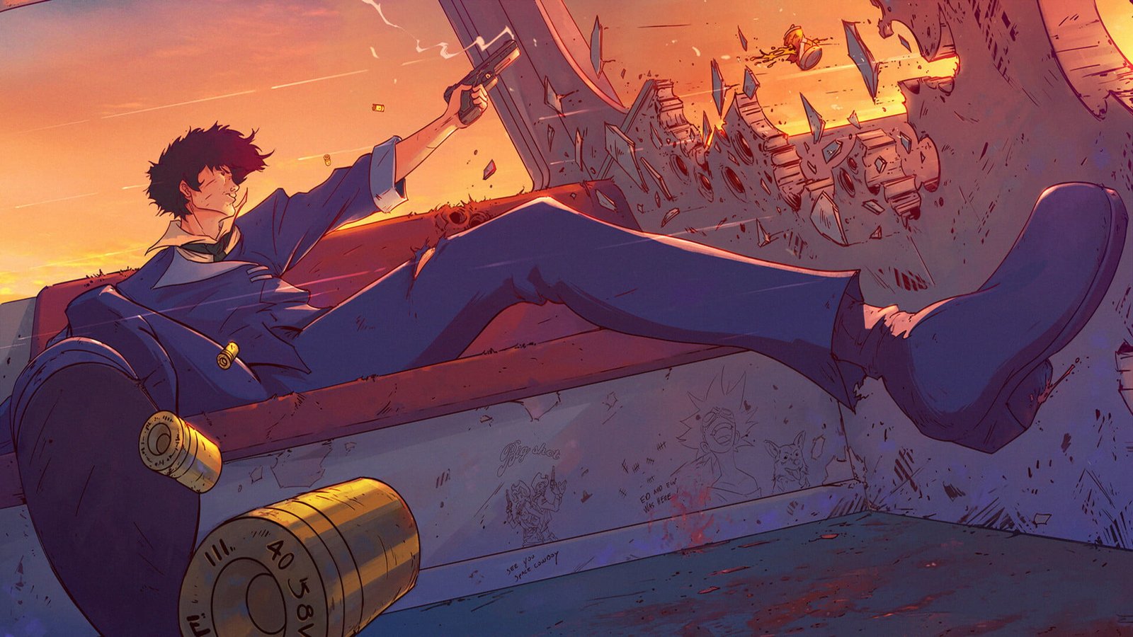 Anime Cowboy Bebop Spike Spiegel 2k