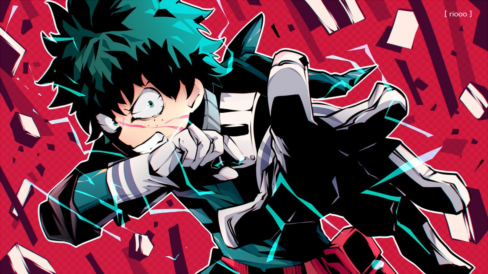Anime My Hero Academia Angry Belt Boku no 2k