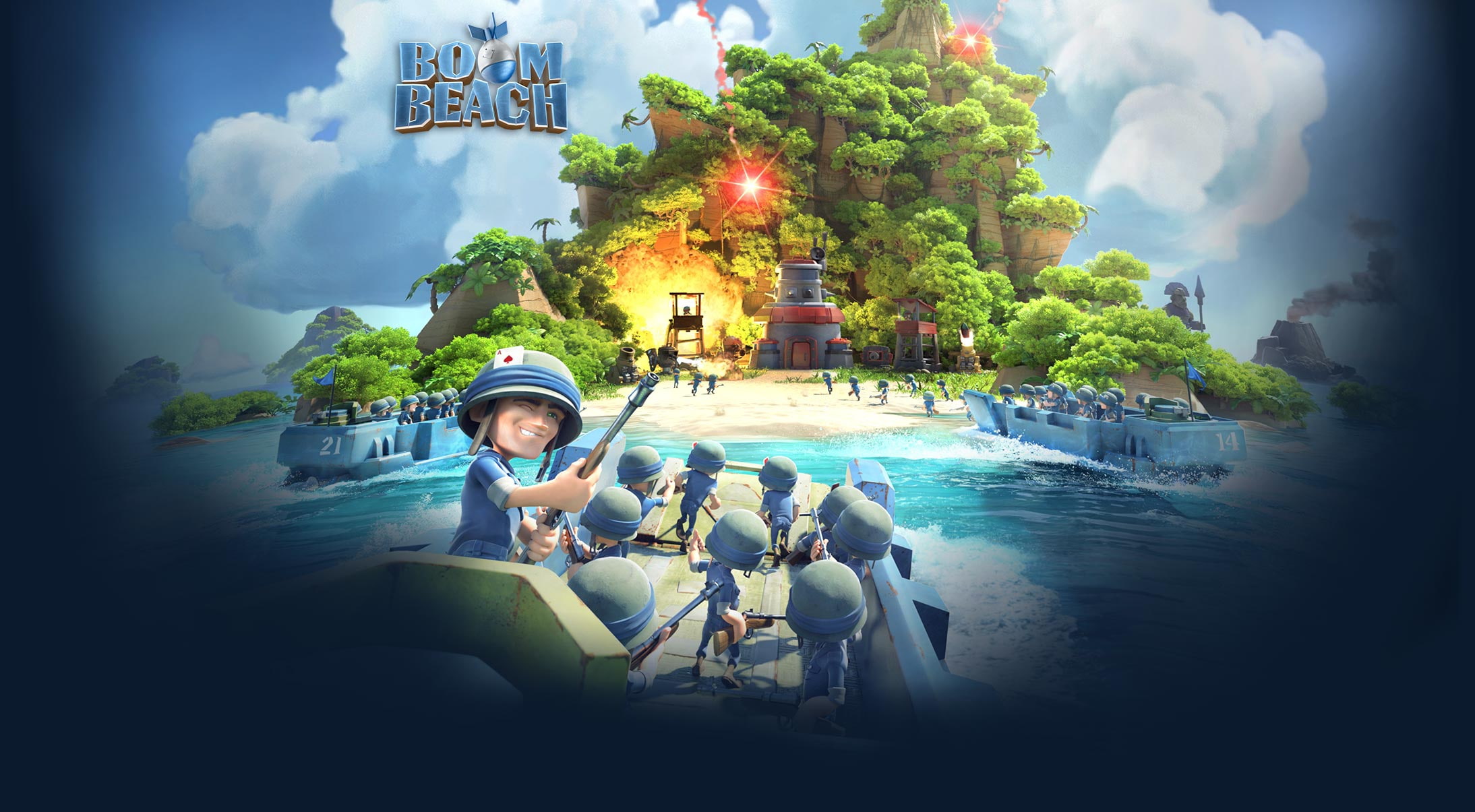Boom Beach Supercell 2k