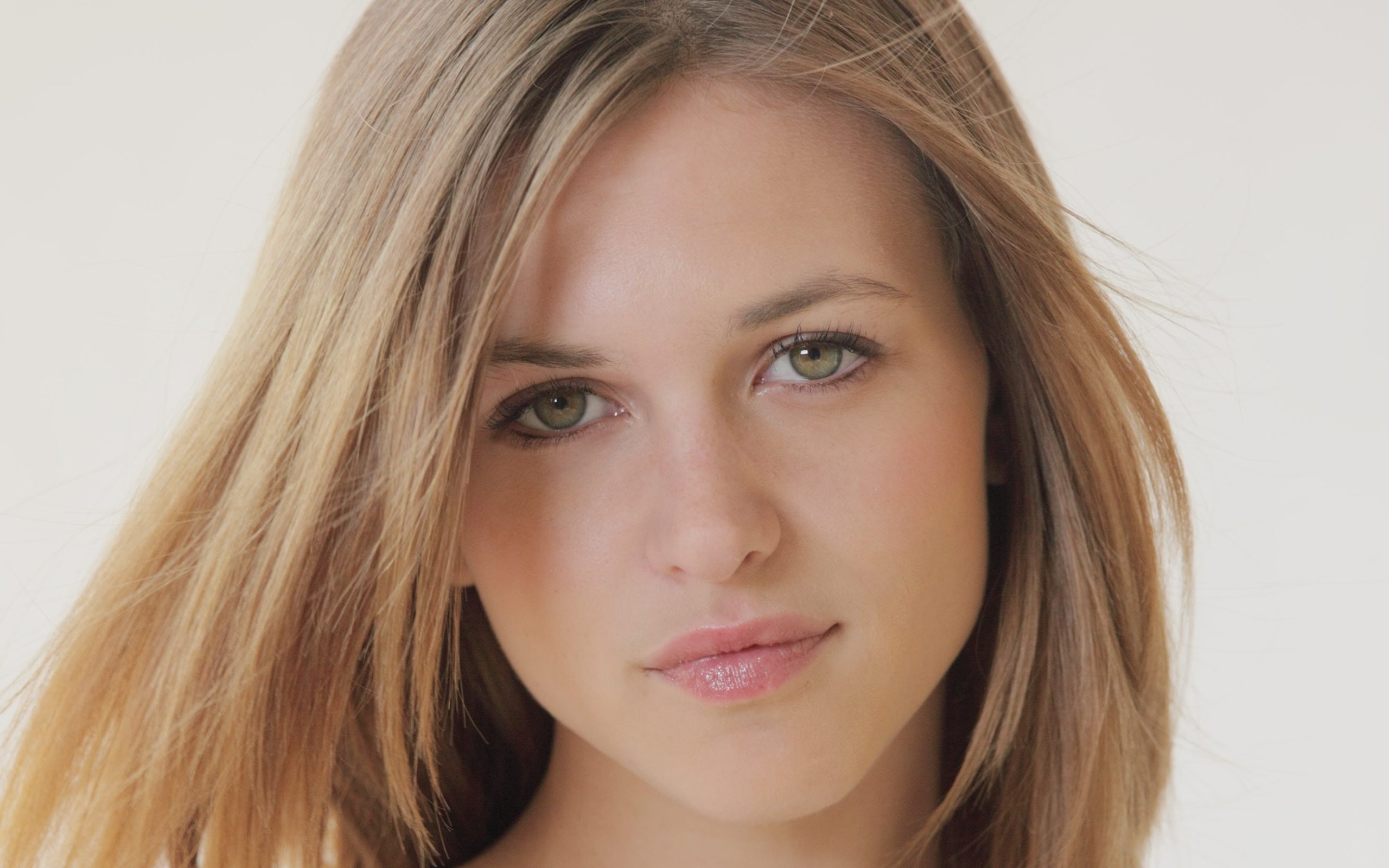 blondes women closeup eyes green carlie kasey chase faces Nature close up HD Art 2k