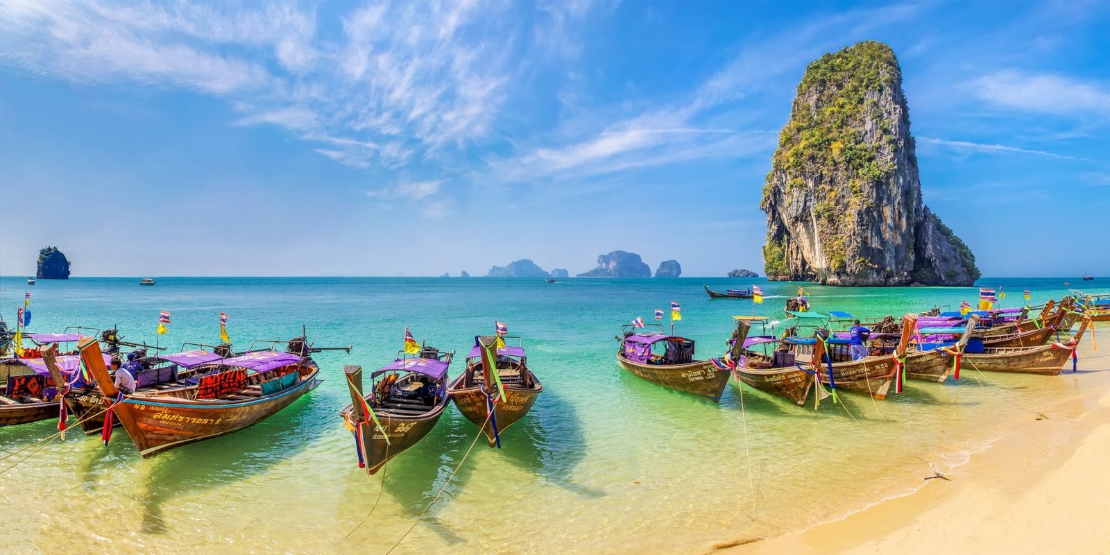 brown boat on teal sea during daytime beach sand limestone 2k