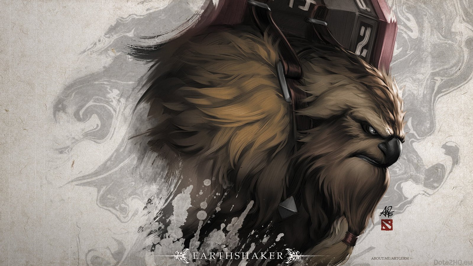 Dota 2 Earth Shaker HD wallpaper Valve IceFrog Earthshaker 2k