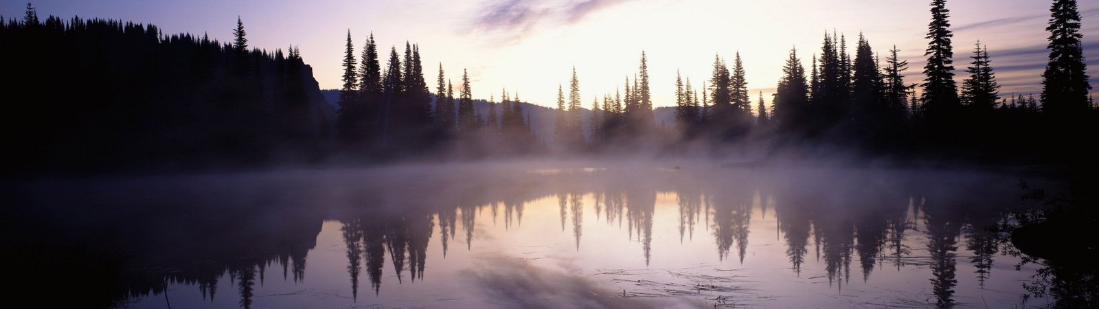 mist dreamy lakes multiscreen Nature Lakes HD Art 2k 4k