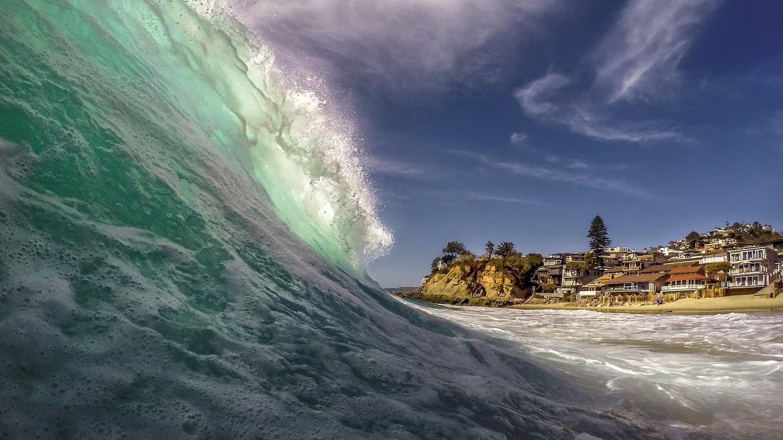 sea waves victoria beach water beauty in nature land motion 2k