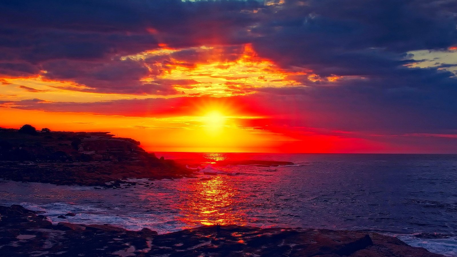 sun nature star sunset celestial body sunrise sky silhouette 2k