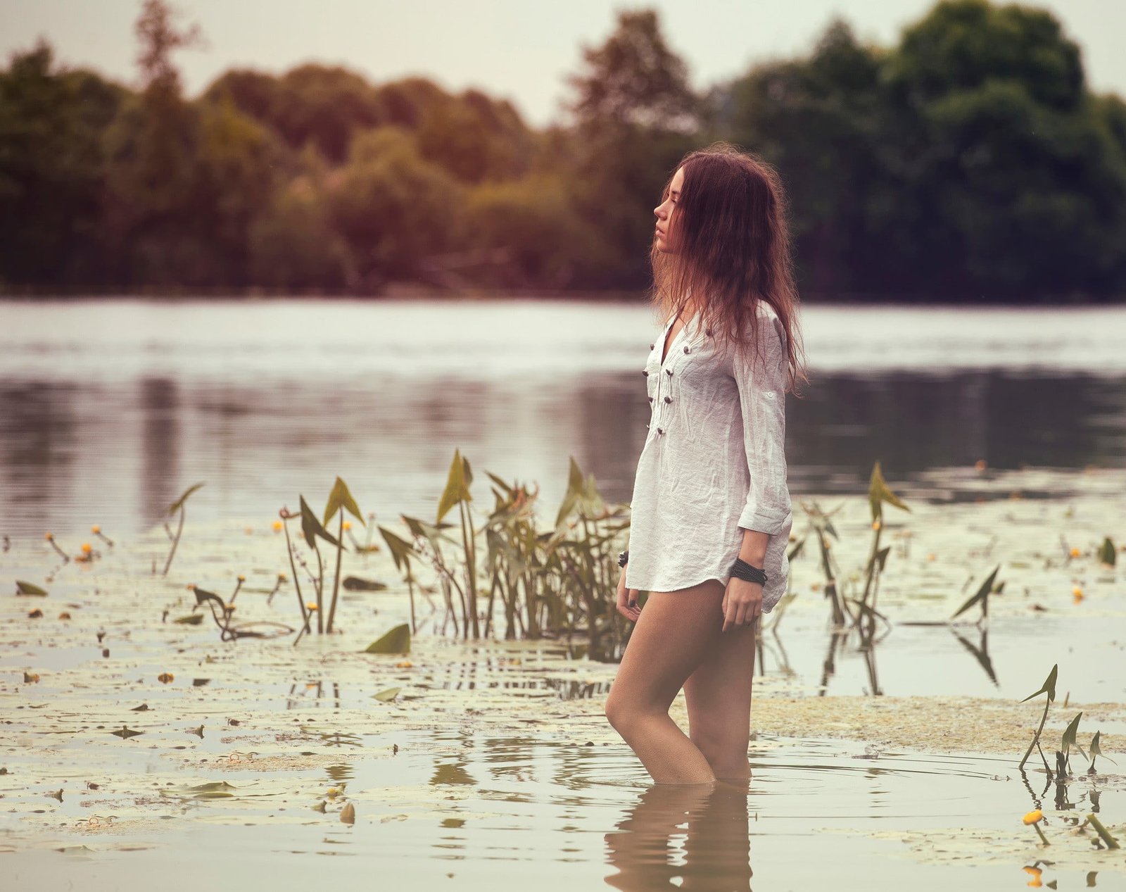 women outdoors model Ksenia Kokoreva water one person leisure activity 2k