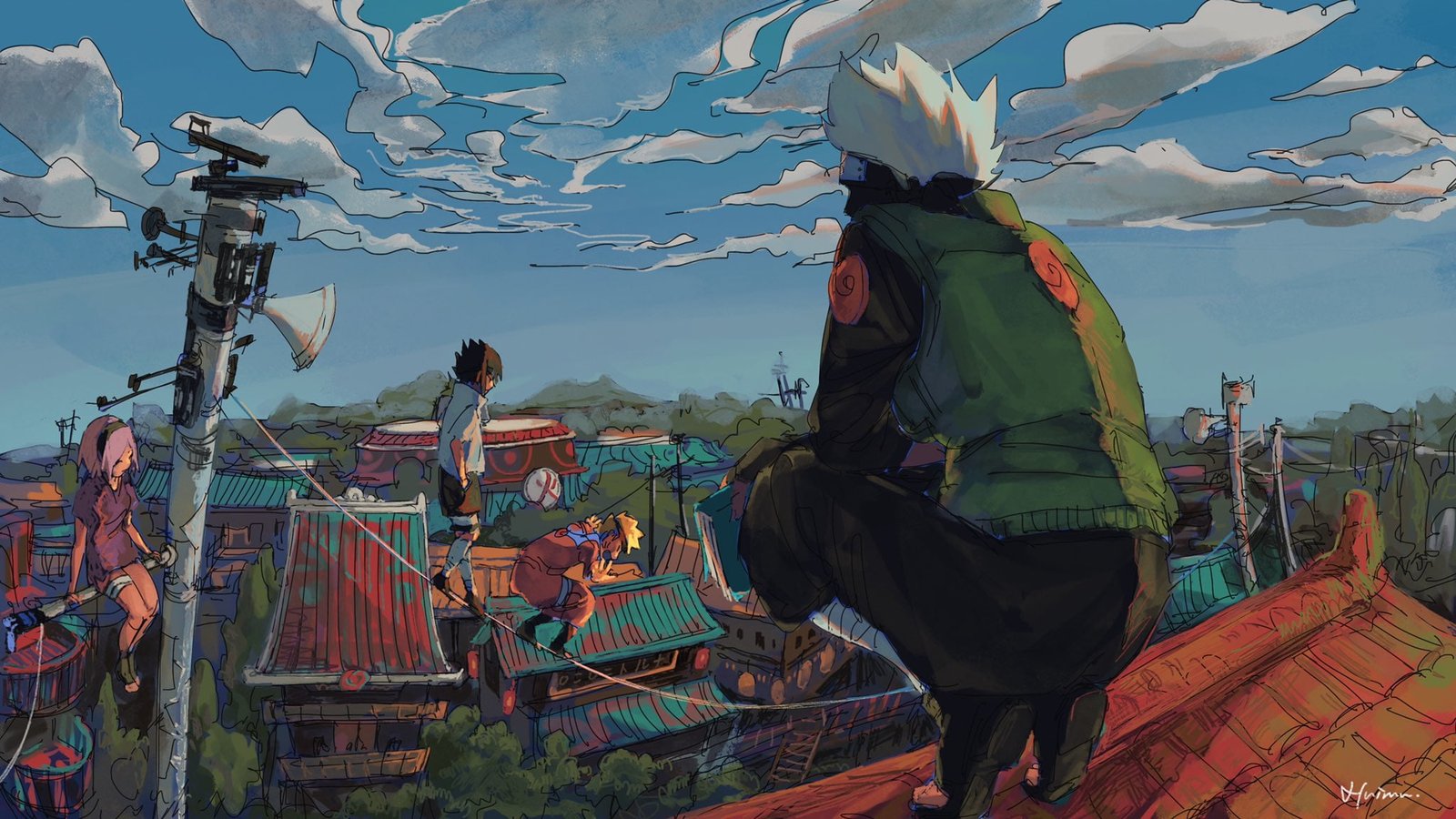 anime Naruto Hatake Kakashi Huimuuu 2k