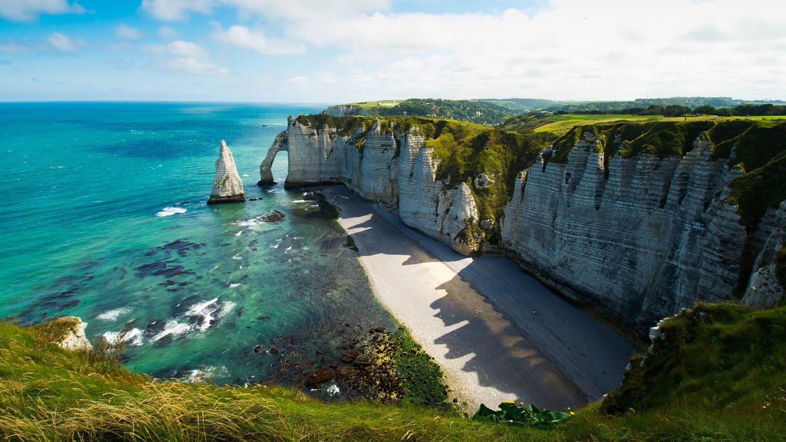body of water nature landscape sea cliff coastline Cliffs Dover 2k