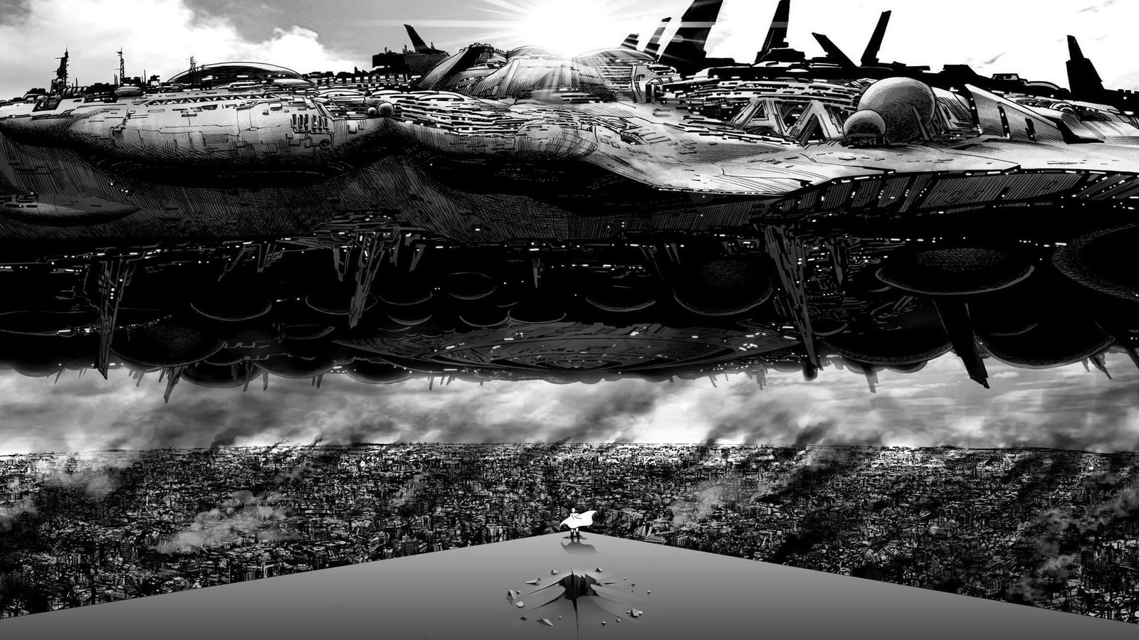 manga One Punch Man Saitama real people water nature sky 2k