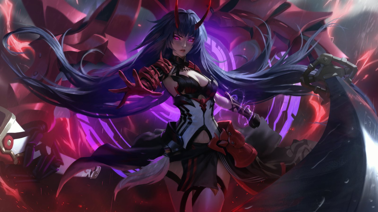 raikoart Honkai Impact Mei anime Tess 2k