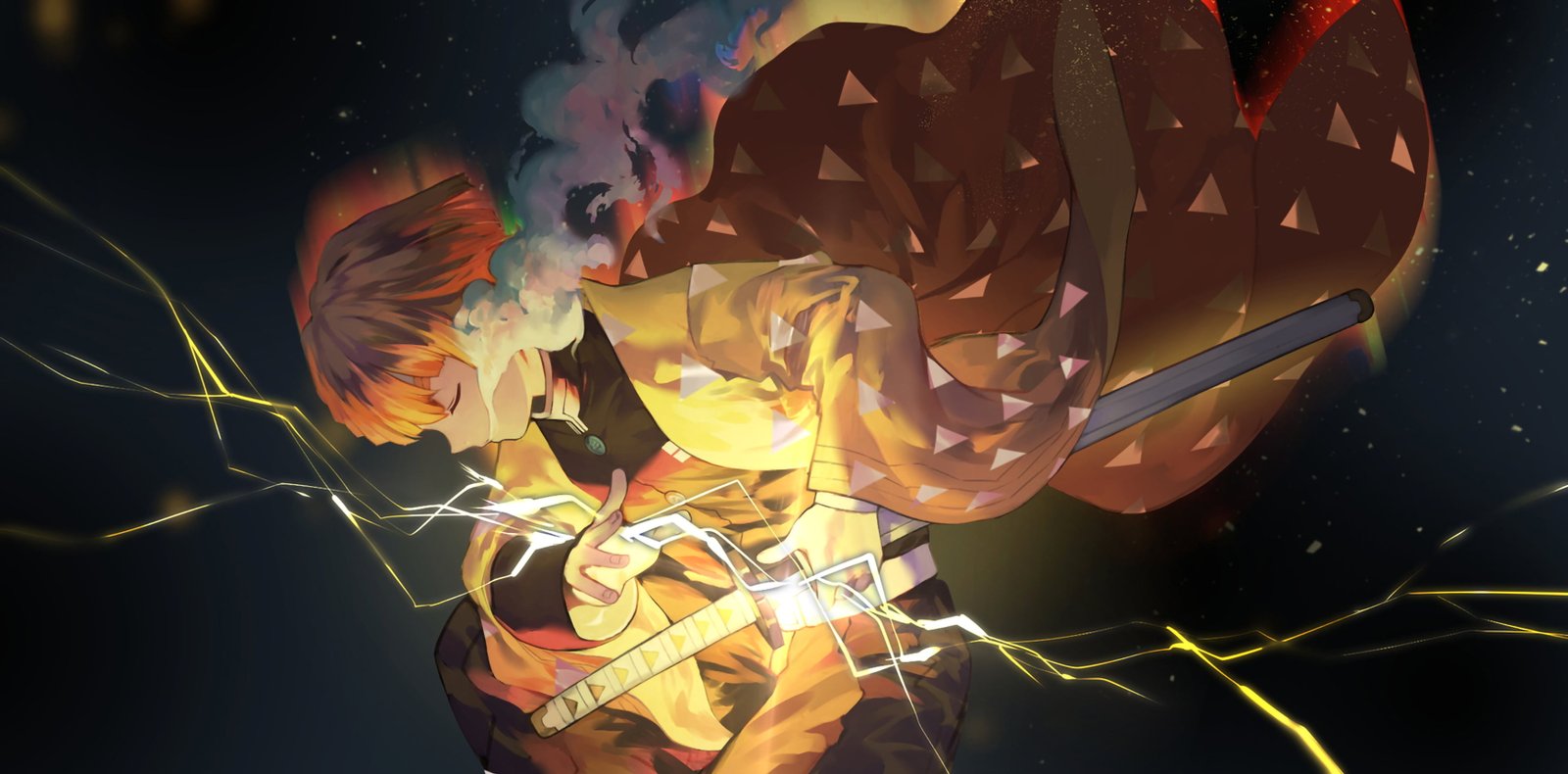 Anime Demon Slayer Kimetsu no Yaiba Zenitsu Agatsuma 15 2k