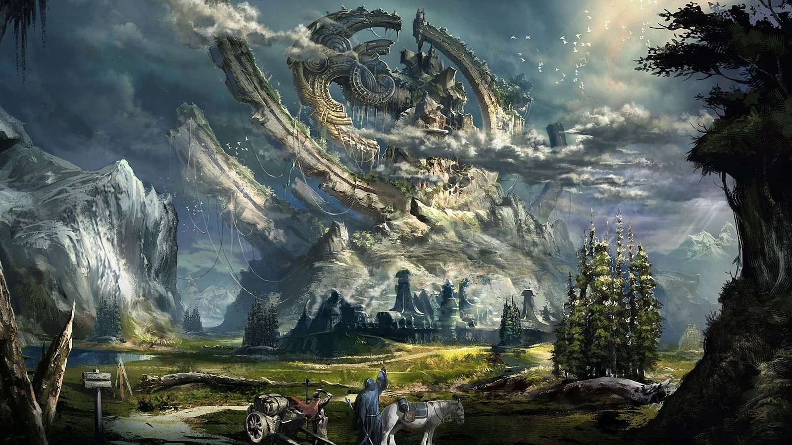 Fondo de Fantalla Fantasia wallpaper Tera online fantasy art 2k