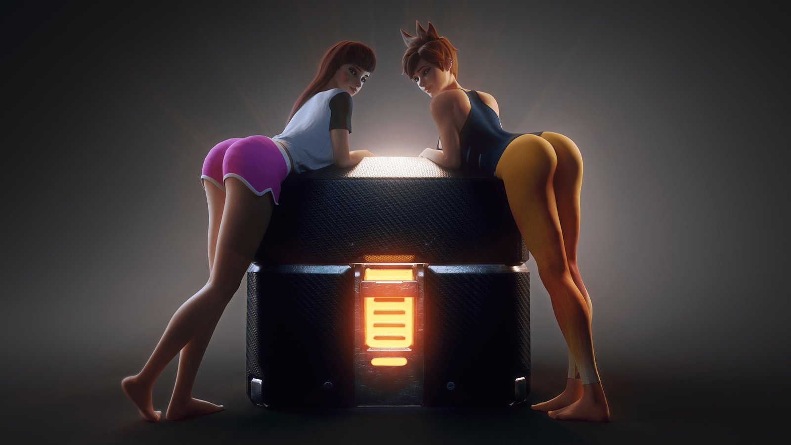 illustration artwork digital art fan CGI VGErotica 2k 4k