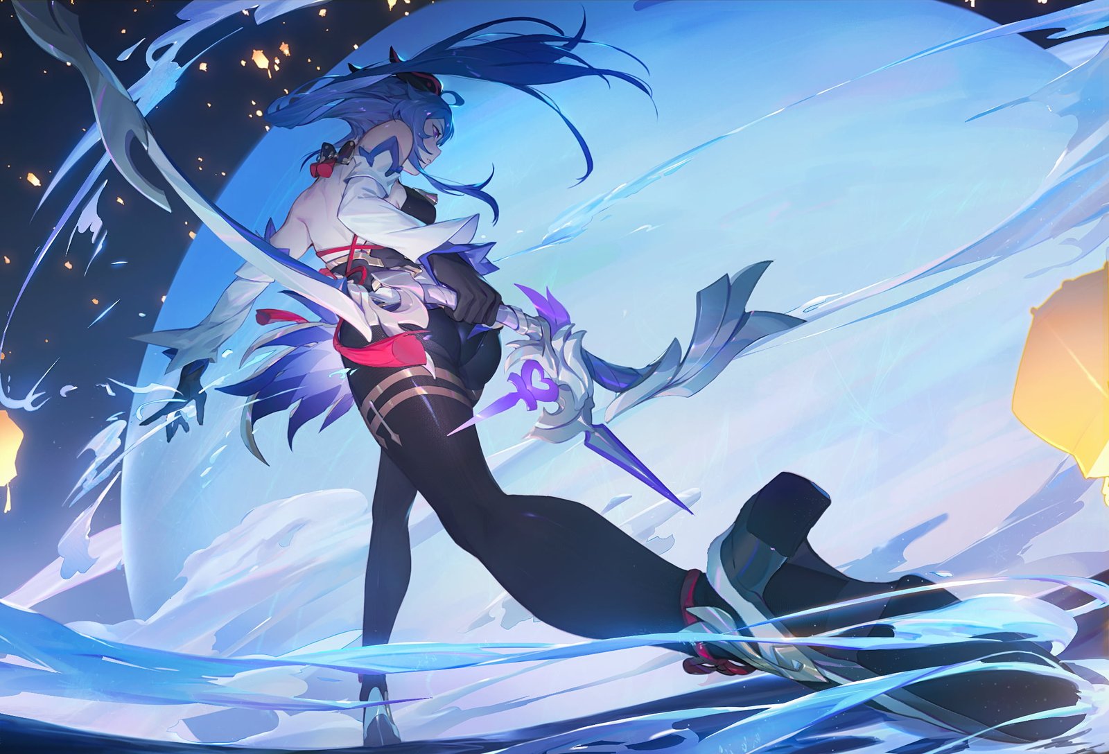anime girls Genshin Impact Ganyu 2k