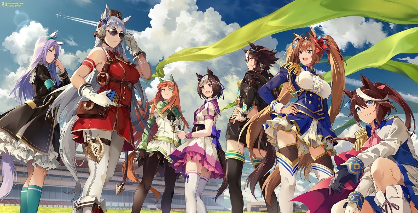 anime girls Uma Musume Pretty Derby 2k