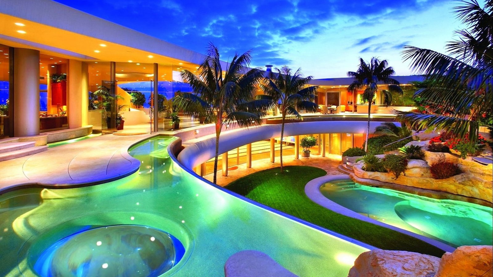 life resort hotel building vacation pool luxury water 2k