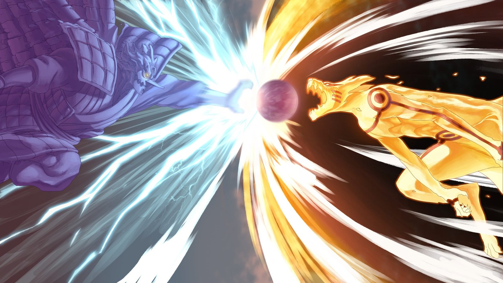 Sasuke and Naruto wallpaper anime Shippuuden Kurama 2k