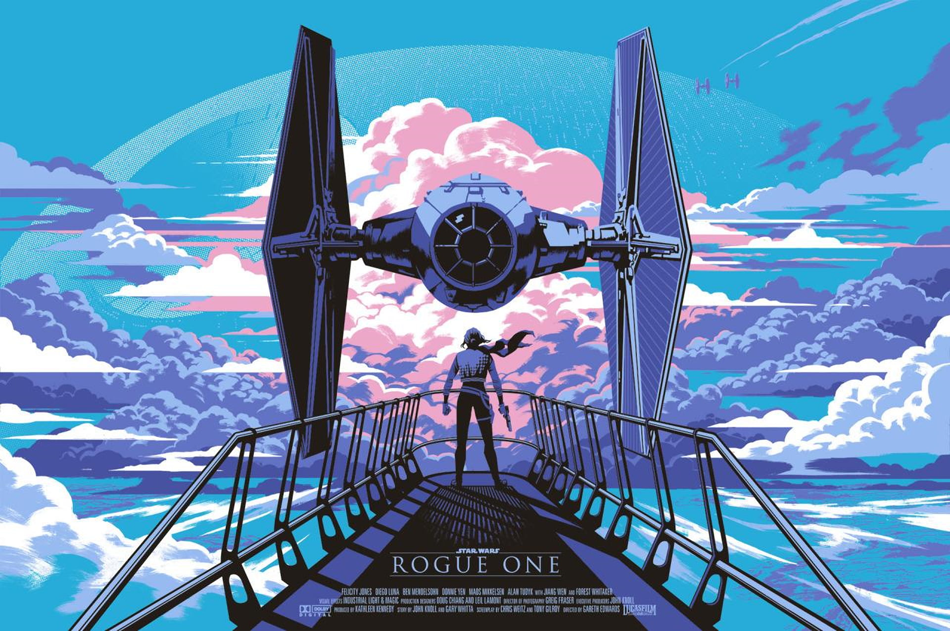 Star Wars Rogue One wallpaper A Story TIE Fighter 2k
