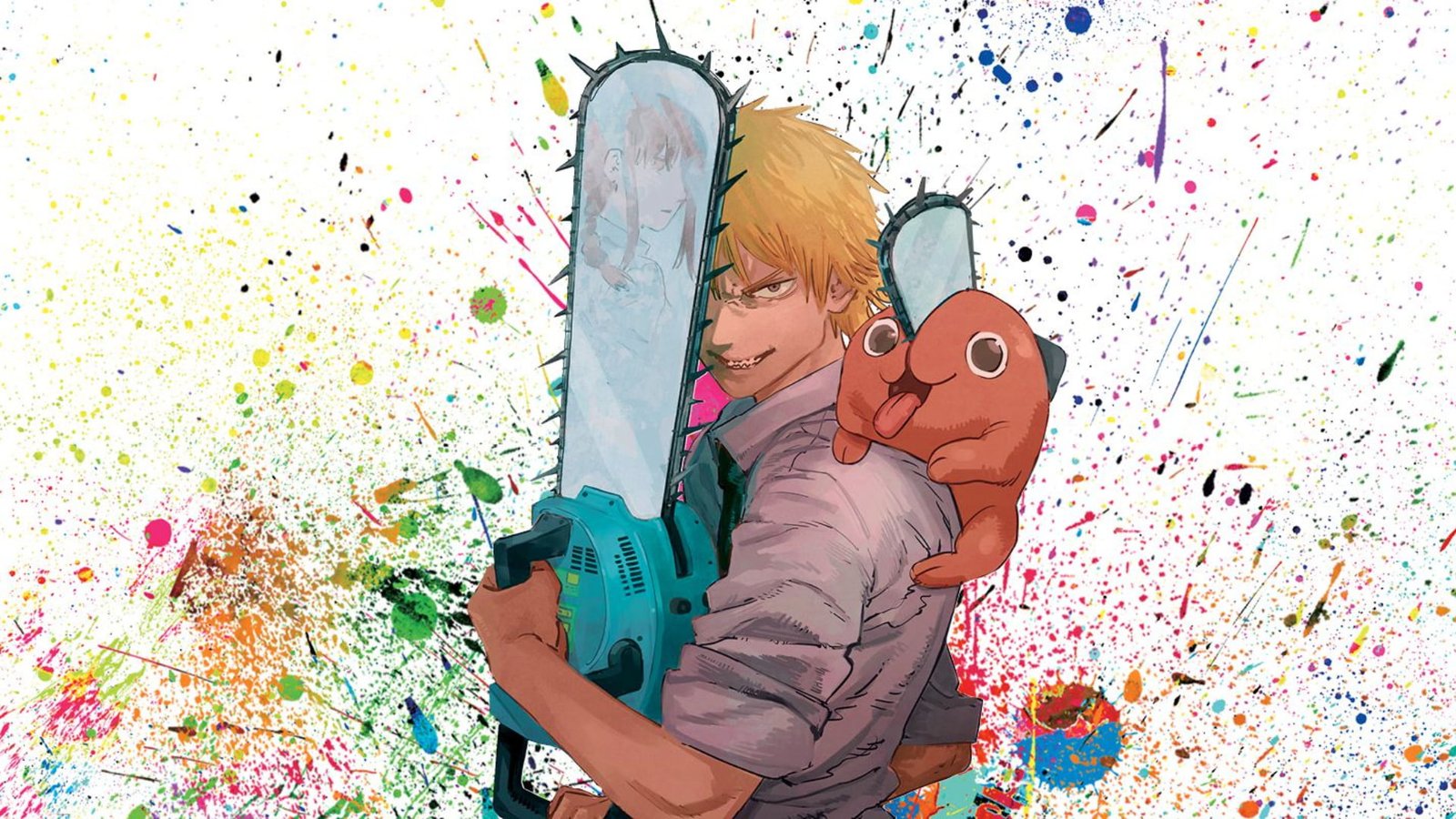 Denji Chainsaw Man Pochita chainsaws anime 2k