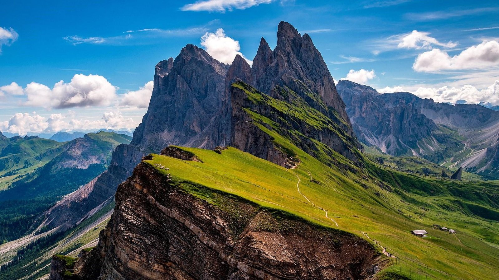 massif mountain village bolzano puez odle nature park 2k
