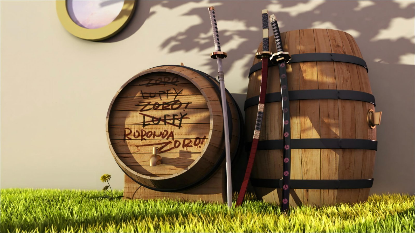 Roronoa Zoro's Katana Swords One Piece