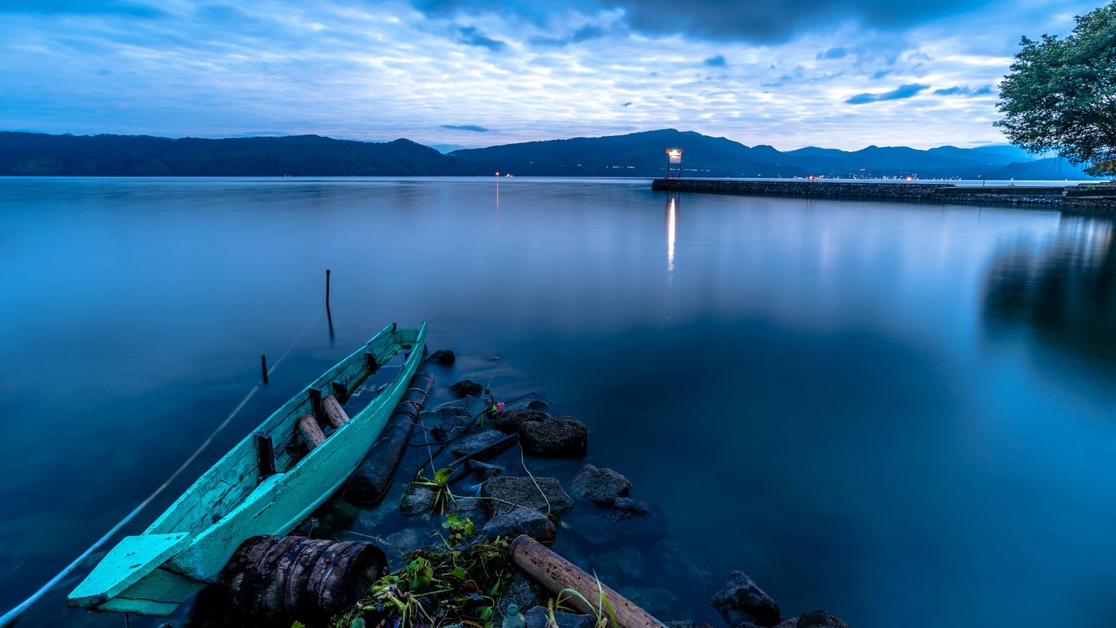 Samosir View of Lake Toba