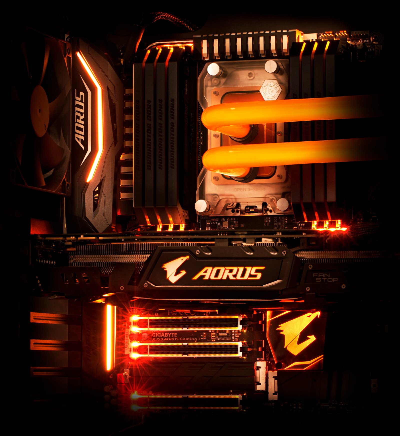 Gigabyte Aorus motherboards computer PC gaming technology 2k