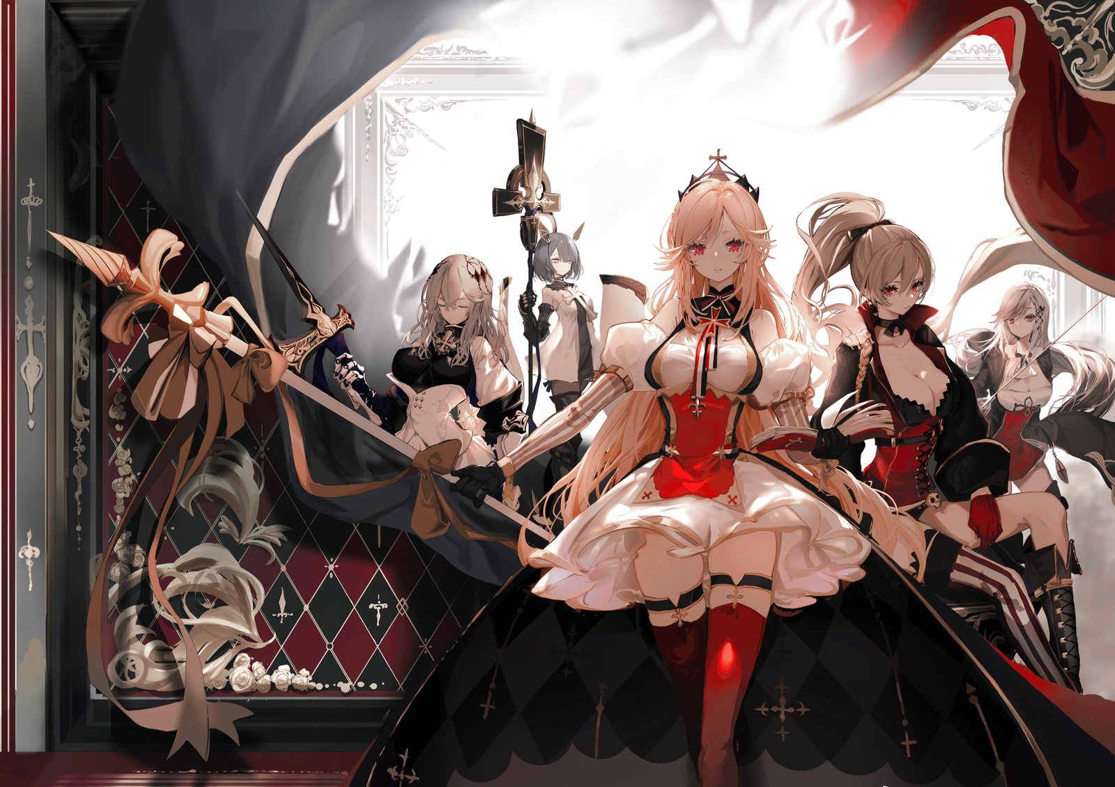 anime girls digital art artwork portrait Azur Lane 2k