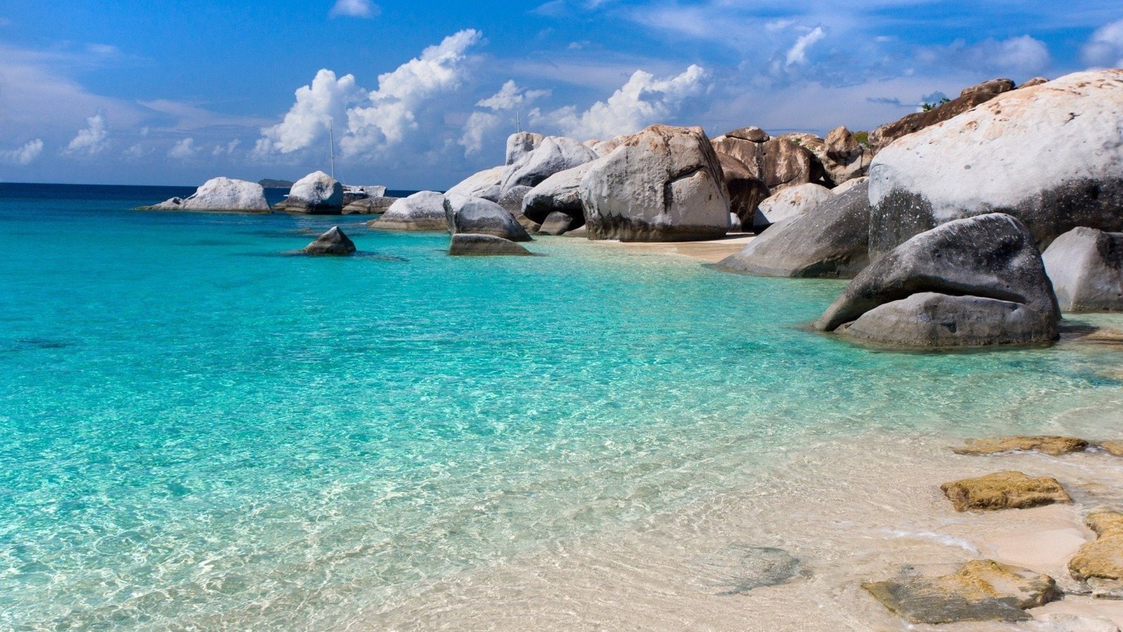beaches canary fuerteventura islands rocks sea 2k