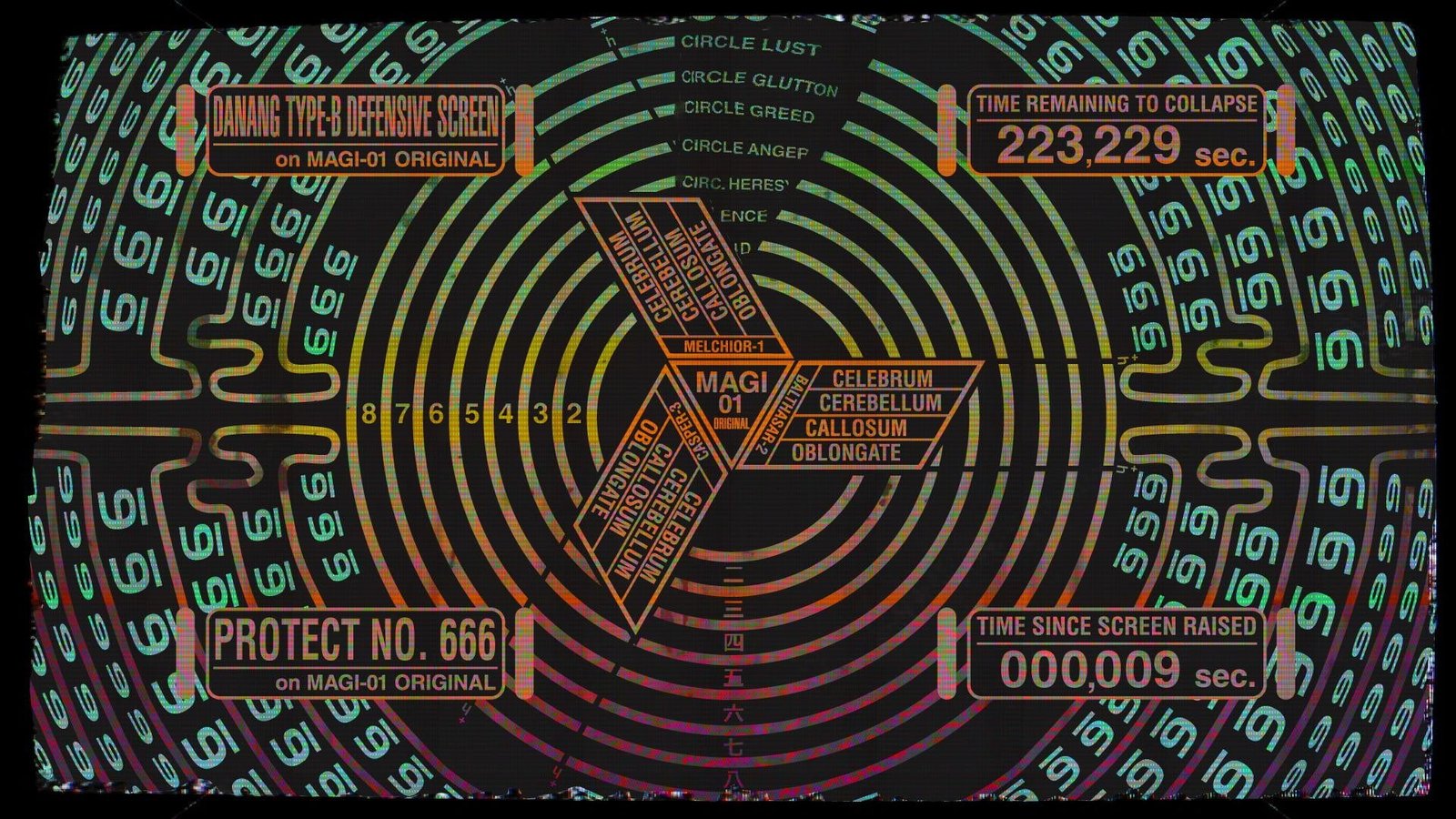 black and green area rug Neon Genesis Evangelion computer communication 2k