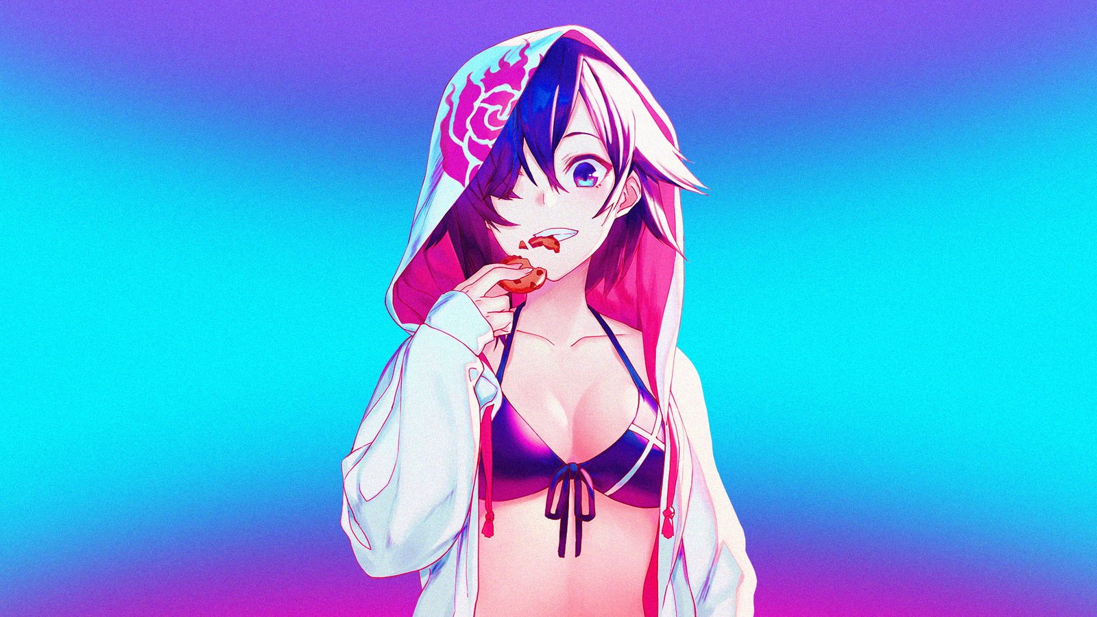 female anime character illustration DubstepGutter girls 79 2k