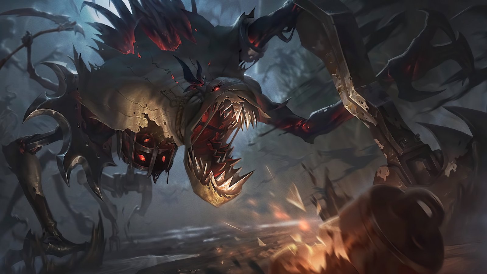 Fiddlesticks League of Legends Riot Games 2k 4k