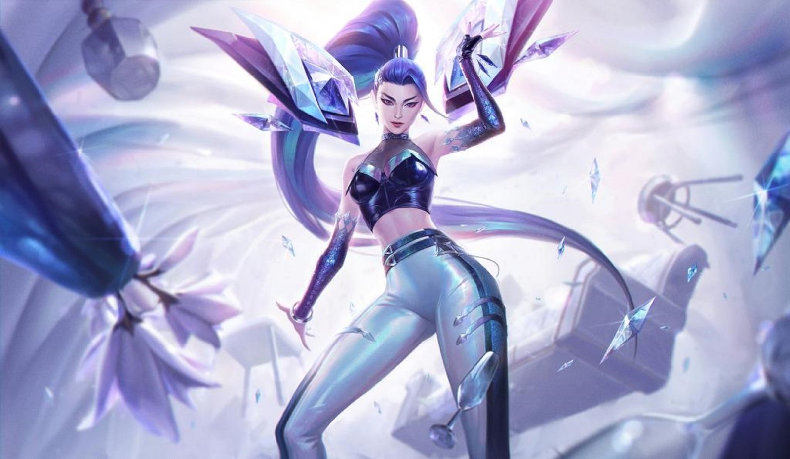 League of Legends Seraphine Riot Games upscaled kda K DA 2k 4k
