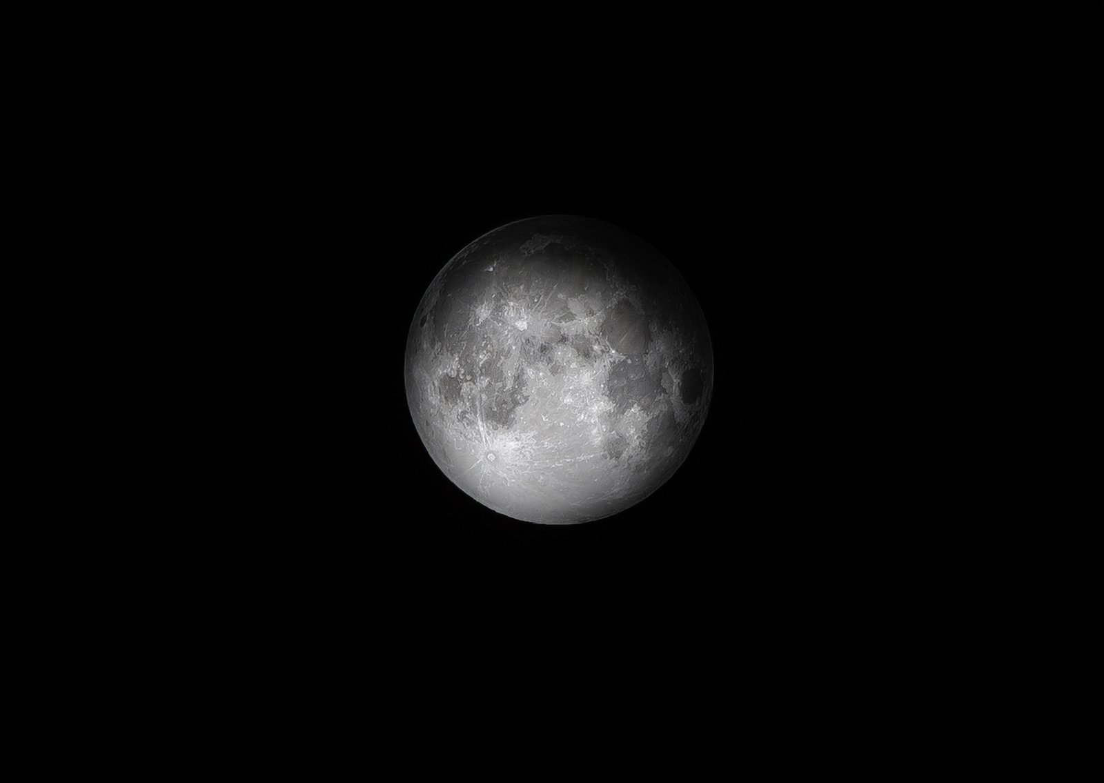 moon nature hd monochrome black and white night 2k 4k 5k 8k