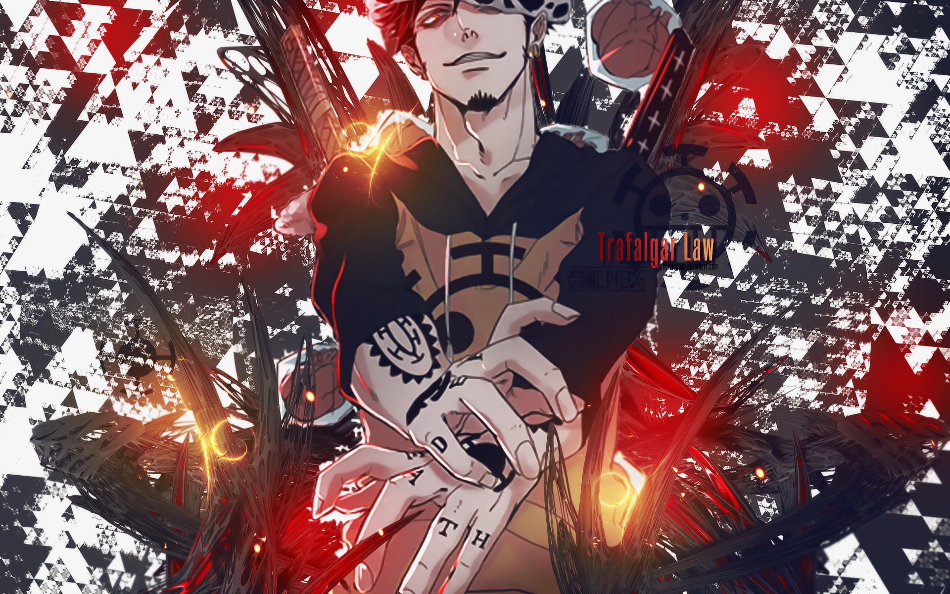 anime wallpaper One Piece Trafalgar Law real people leisure activity 2k