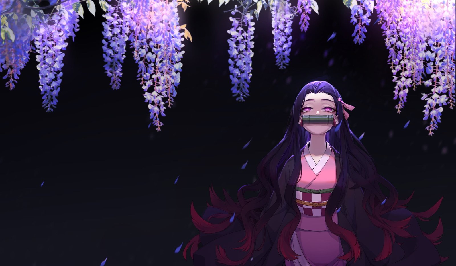 Anime Demon Slayer Kimetsu no Yaiba Nezuko Kamado 2k 4k