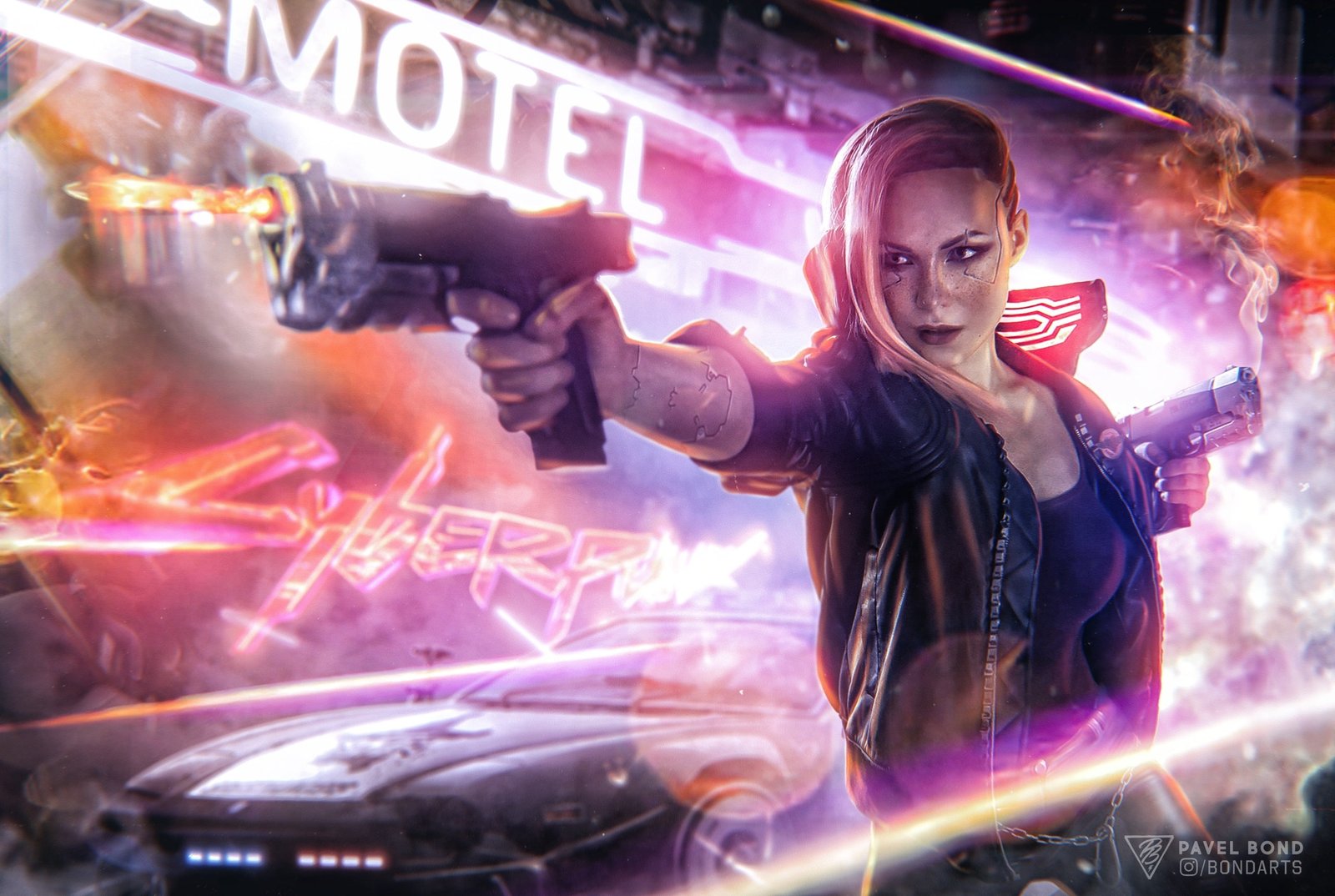 cyberpunk Cyberpunk video games fan art women cyborg 2k