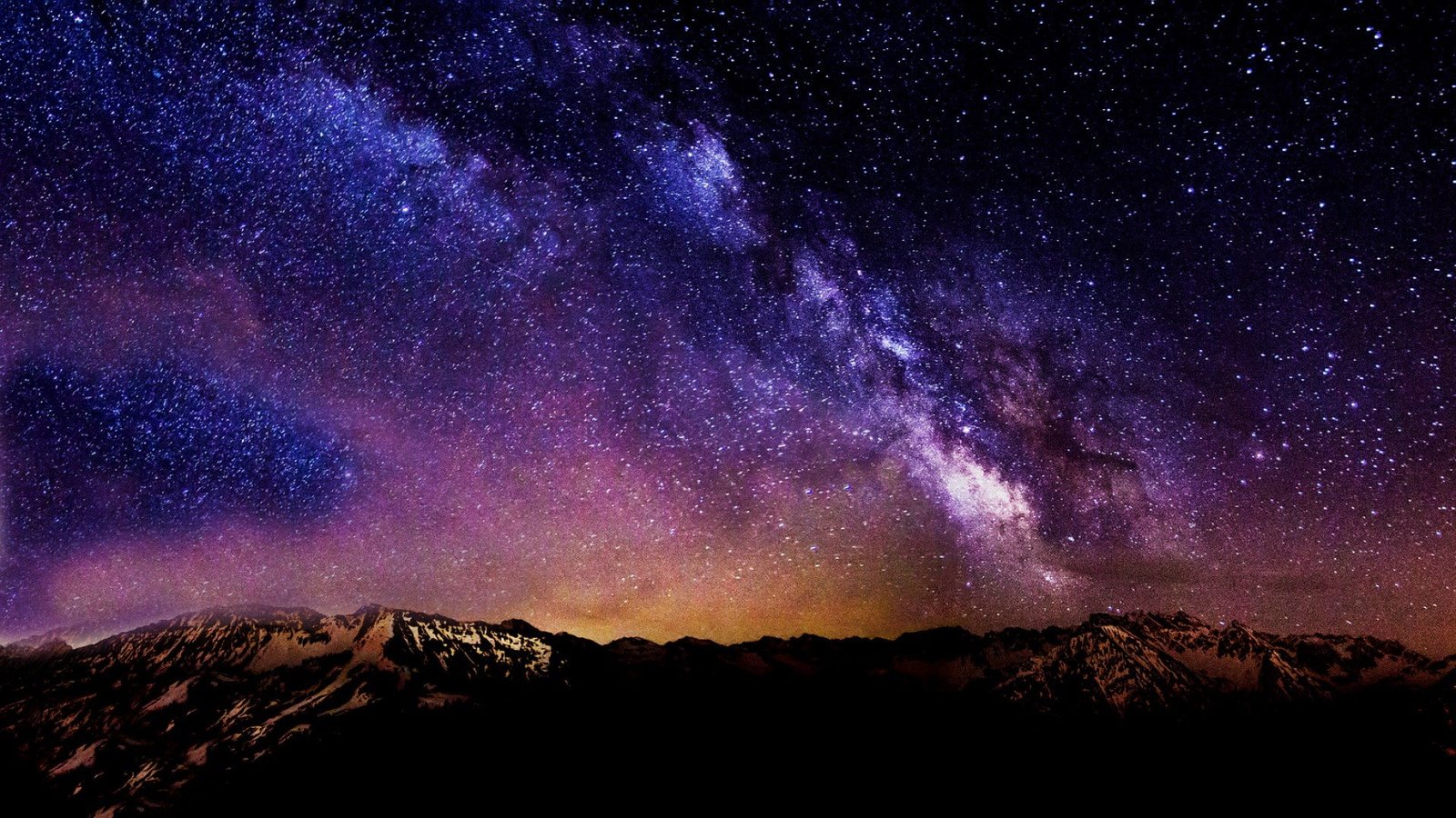 night sky screensaver star space astronomy scenics nature 2k