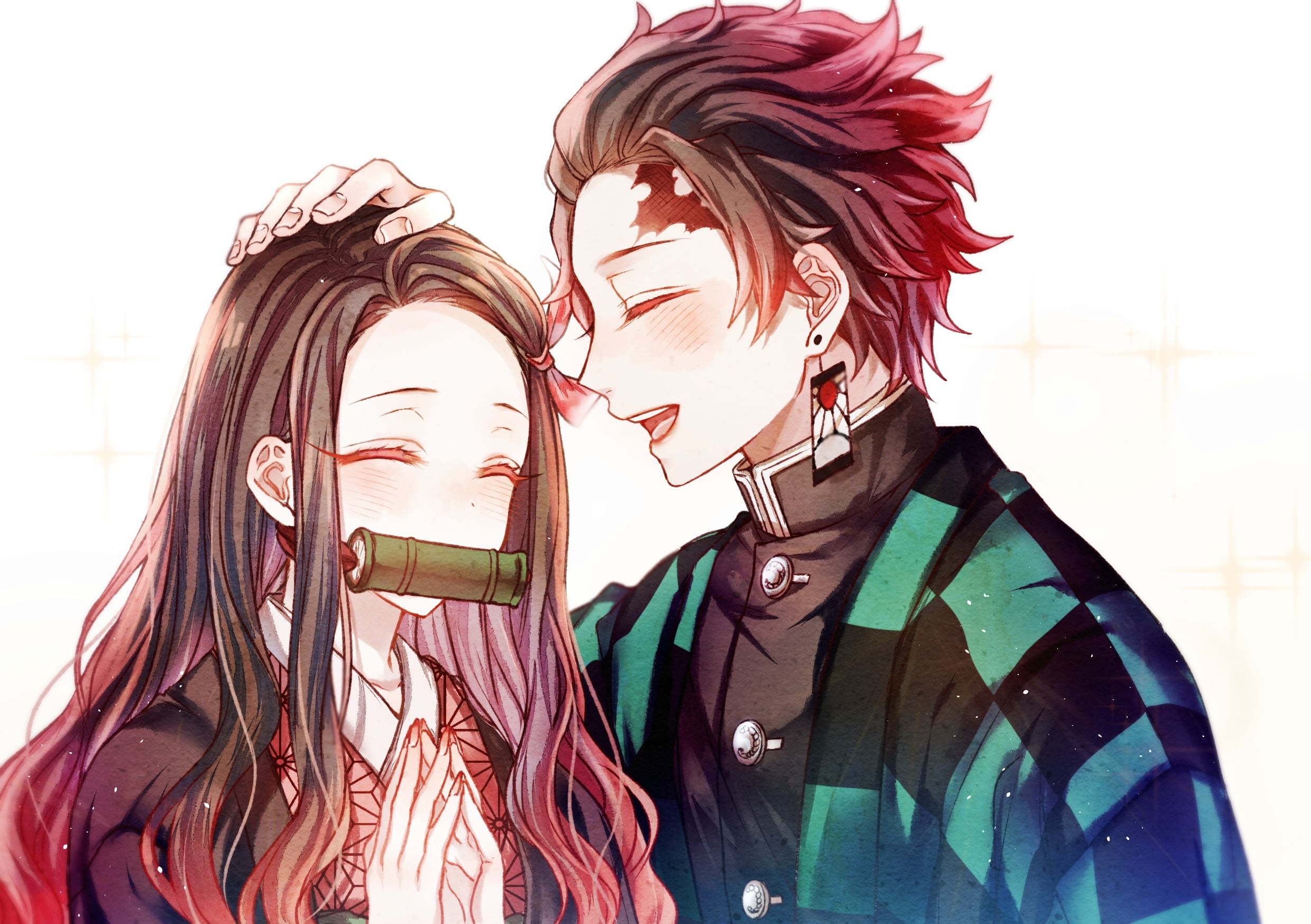 Anime Demon Slayer Kimetsu no Yaiba Nezuko Kamado Tanjirou 2k