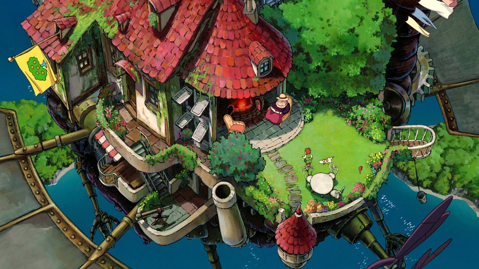 anime Studio Ghibli Hauru no Ugoku Shiro Howl s Moving Castle 2k