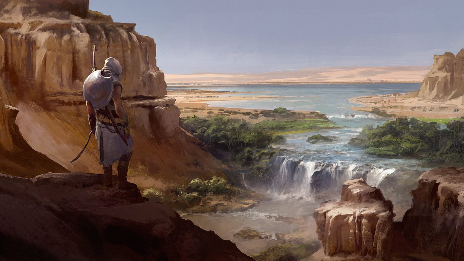 Assassin s Creed Odyssey poster digital art artwork video games 2k