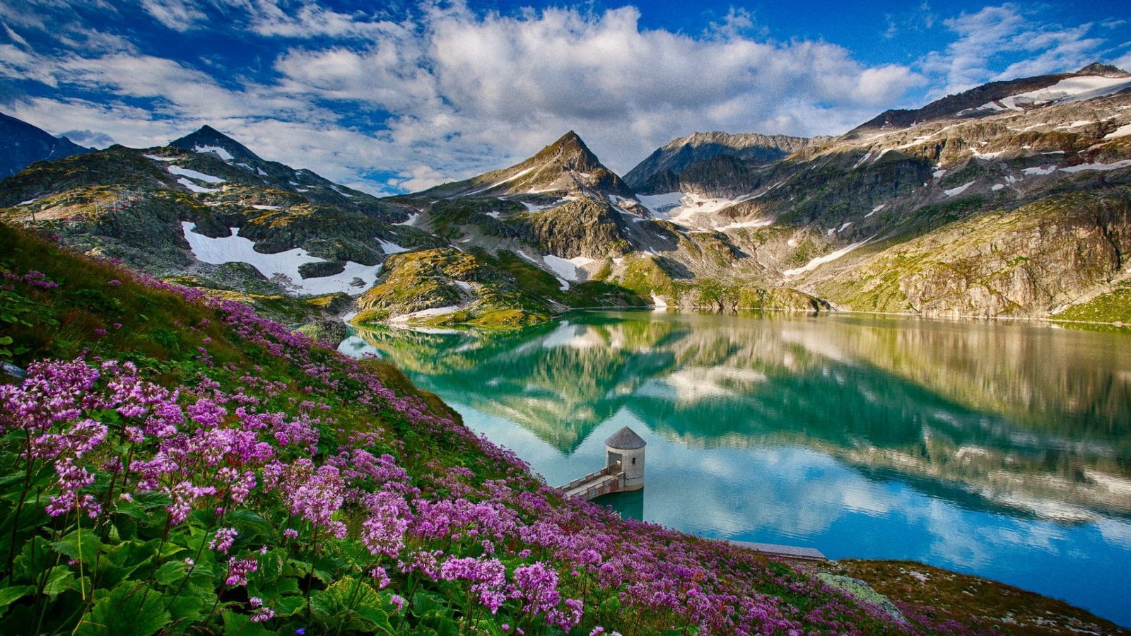 salzburg austrian alps weisssee national park hohe tauern 2k