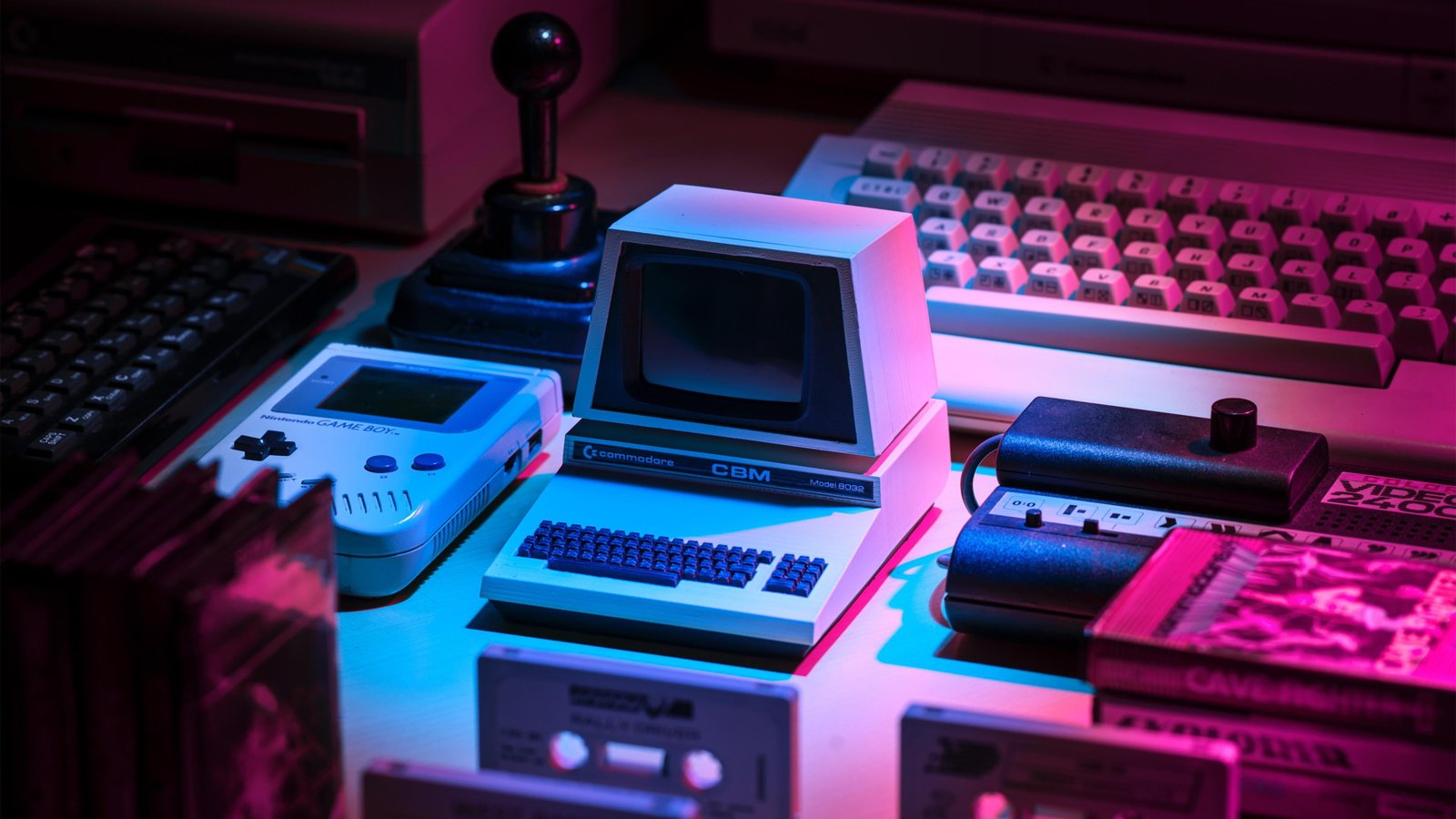 nostalgia Commodore 64 GameBoy console consoles PC gaming 2k 4k
