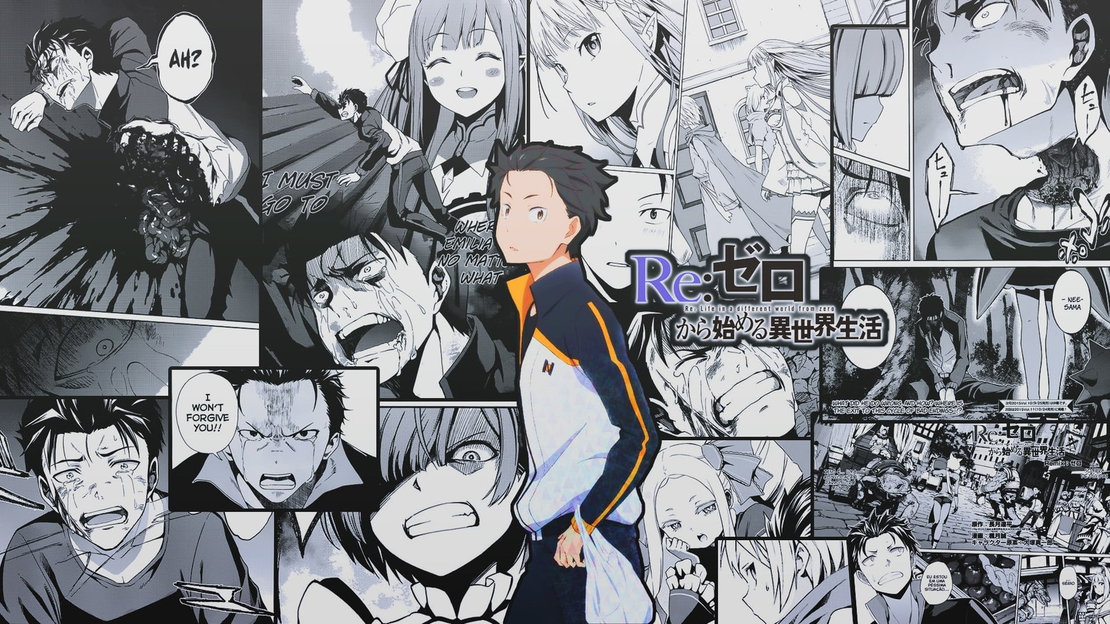 Anime Re ZERO Starting Life in Another World Subaru Natsuki 2k