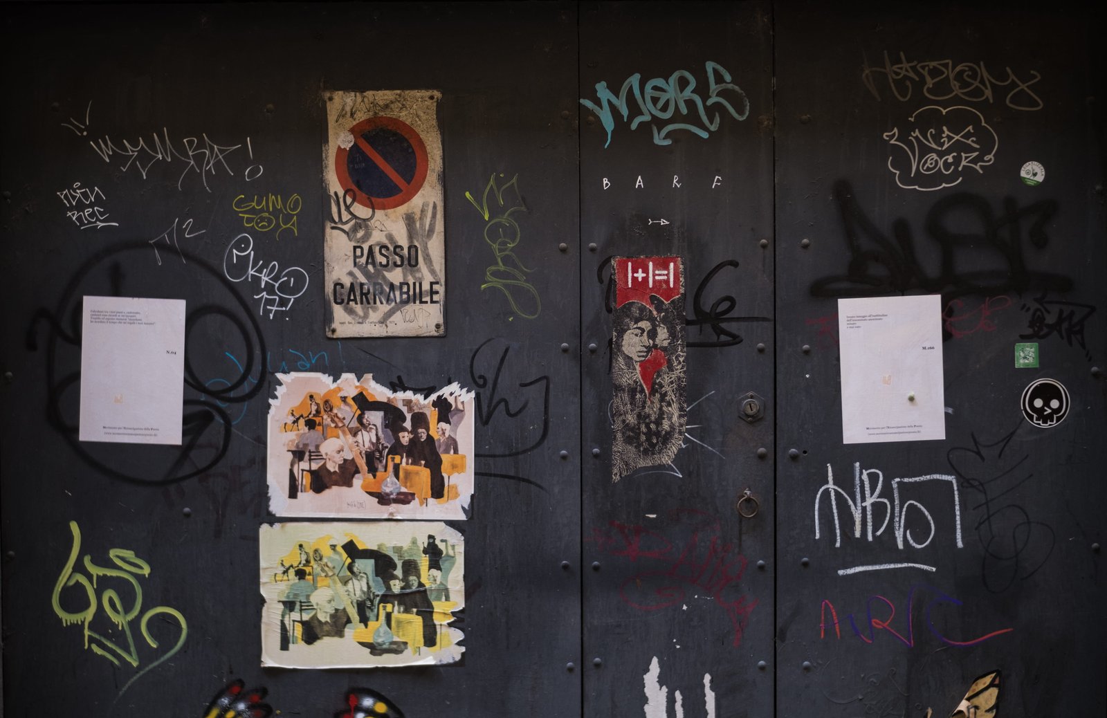 gray wall with graffiti poster street art grafitti city urban 66 2k 4k 5k