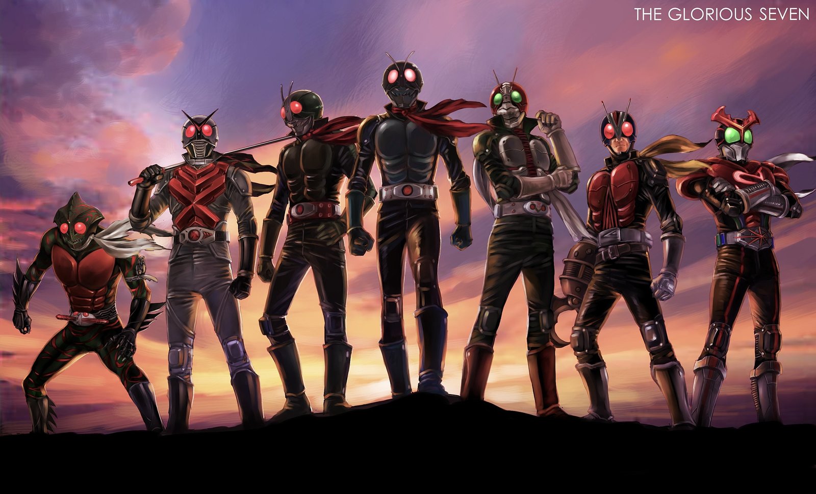 action anime kaman kamen rider manga sci fi series superhero 2k