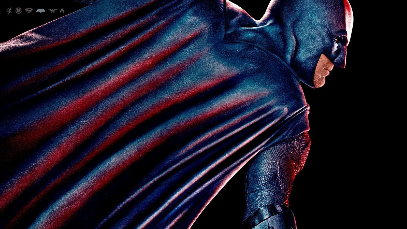 Batman illustration Justice League Ben Affleck 2k